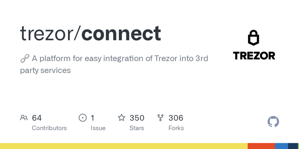 Trezor Connect Vezgo Crypto API