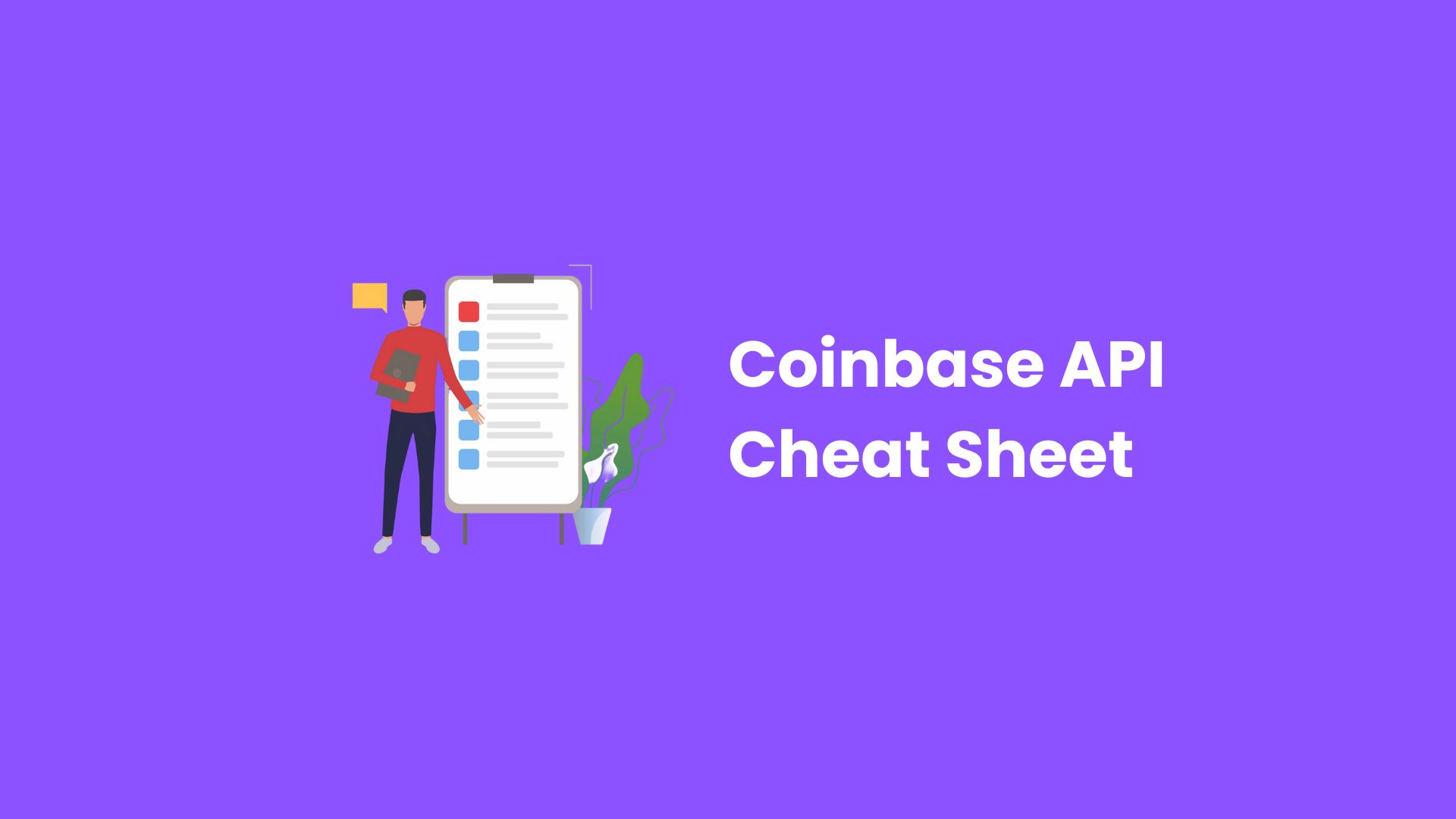 Coinbase API Cheat Sheet